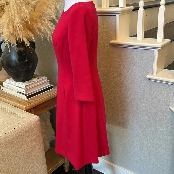 Vince Camuto Crepe A-Line Dress Size 6 - Picture 6 of 8